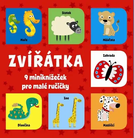 Zvířátka - 9 miniknížeček pro malé ručičky Cenově Výhodný