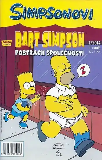 Simpsonovi - Bart Simpson 1/2014 - Postrach společnosti Výhodná Nabídka