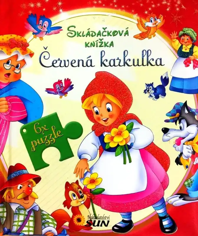 Nízká Cena Červená karkulka - Skládačková knížka
