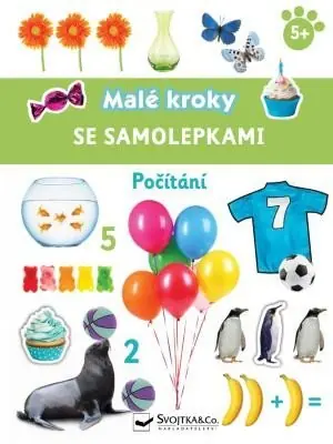 Počítání - Malé kroky se samolepkami 5+ Bezpečná Platba