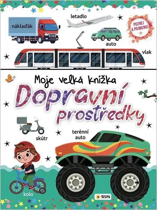 Moje velká knížka Dopravní prostředky - Poznej a Pojmenuj Horká Nabídka