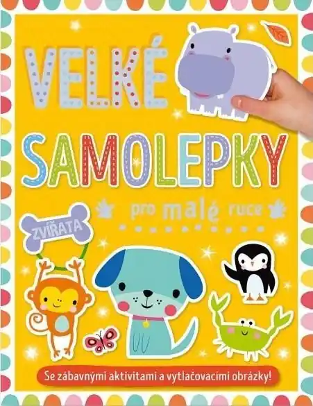 Velké samolepky pro malé ruce Zvířata Kup Teď