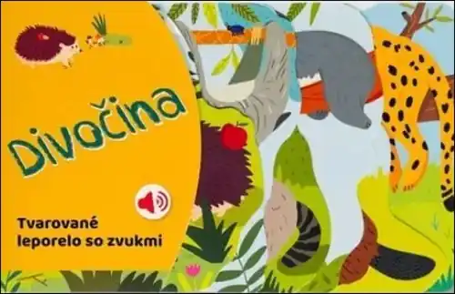 Tvarované leporelo so zvukmi Divočina Akční Nabídka