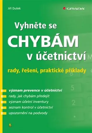 Vyhněte se chybám v účetnictví: rady, řešení, praktické příklady Nejlepší Cena